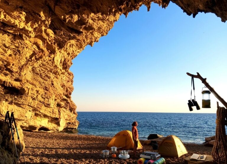Mavi Çini Mağarası’na Deniz Yoluyla Keşif