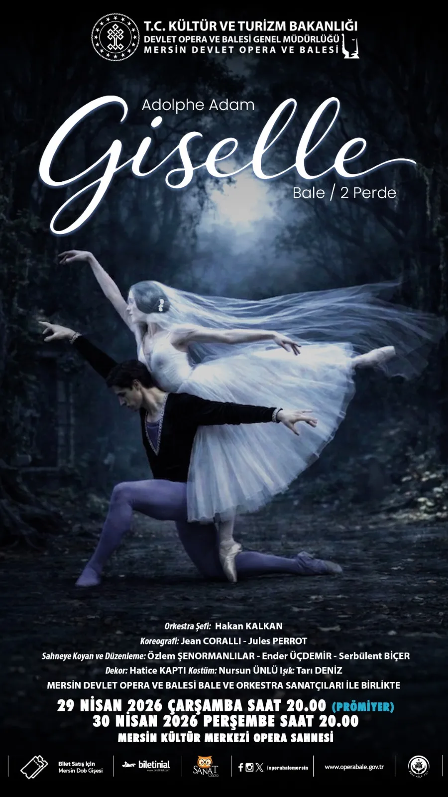 Mersin’de Romantizm Rüzgarı: “Giselle” Sahne Alıyor!